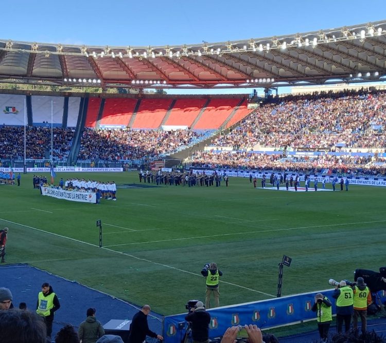 Studenti della Melone di Ladispoli e Don Milani di Cerveteri al Sei Nazioni