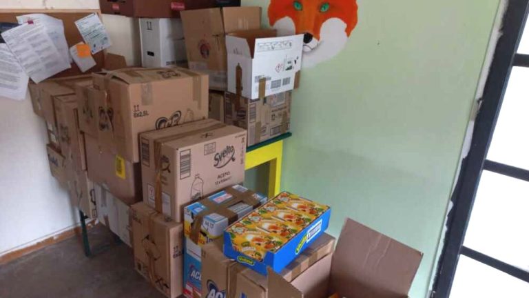 Gli scout di Manziana1 donano 22 colli di generi alimentari alla ProCiv di Cerveteri