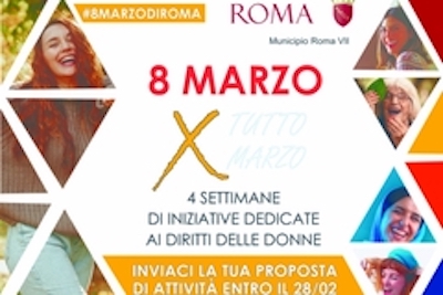Roma, al Municipio VII le iniziative per la “Giornata internazionale dei diritti della donna”