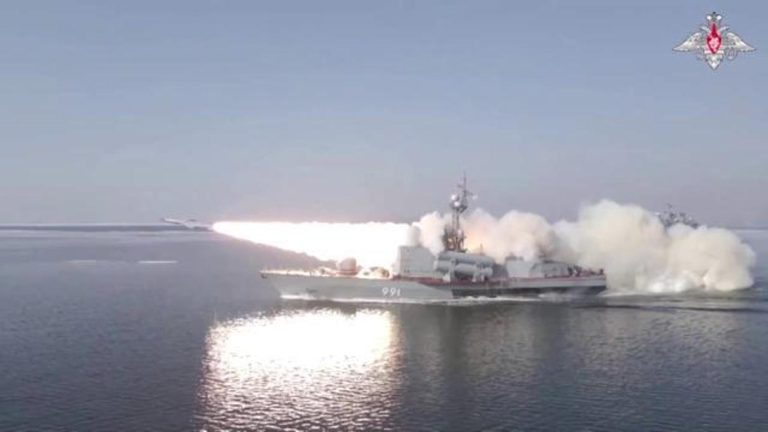 La Flotta russa ha annunciato di aver effettuato un test di missili antinave nel Mar del Giappone