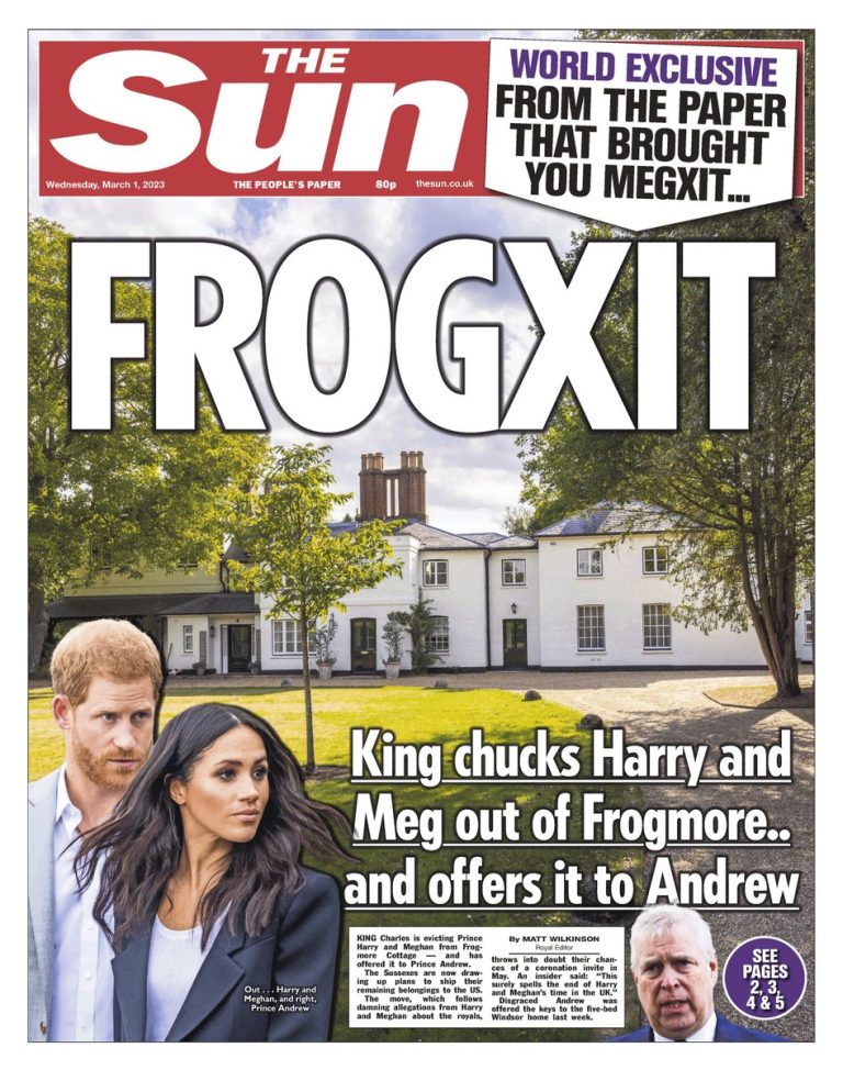 Gran Bretagna, Harry e Meghan “sfrattati” dalla residenza di Frogmore Cottage?