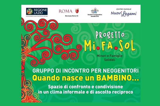 Al Centro famiglie del Municipio Roma VII una nuova iniziativa per tutte le neomamme e i neopapà