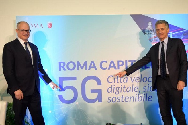 Il sindaco Gualtieri: “Con il Progetto #Roma5G renderemo la Capitale una città veloce, digitale, sicura e sostenibile”