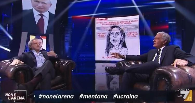 Editoria, vignetta contro la reporter di guerra Francesca Manocchi, lo sdegno di Mentana: “fa schifo”