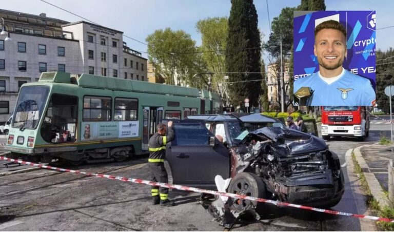 Ciro Immobile dopo l’incidente            a Roma: “Peggio è passato,     vogliamo solo dimenticare”