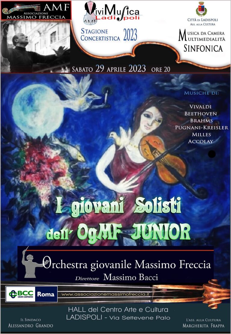I giovani Solisti dell’OgMF            Junior in concerto