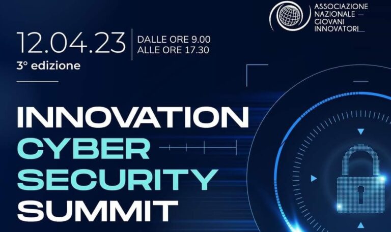 A Roma l’Innovation        Cybersecurity Summit