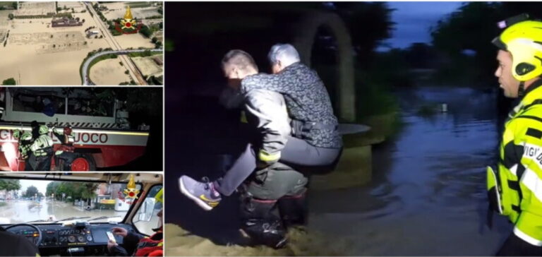 In Emilia-Romagna 27mila persone senza elettricità. Cinquemila aziende invase dalla furia dell’acqua