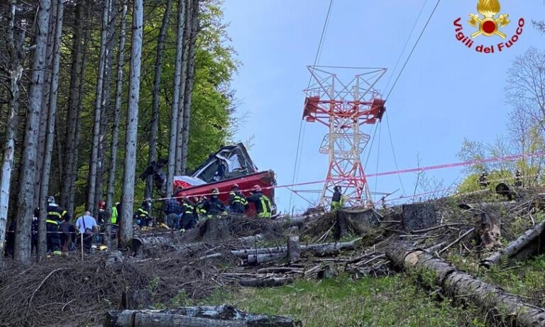 Due anni fa il disastro                     della Funivia del Mottarone 