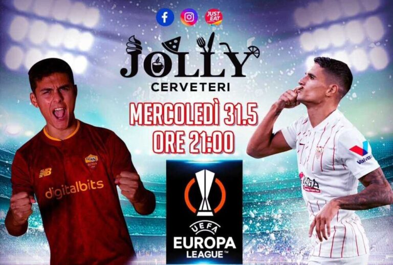 Tifa Roma nel centro storico di Cerveteri, al Jolly la finale di Europa League sul maxi-schermo