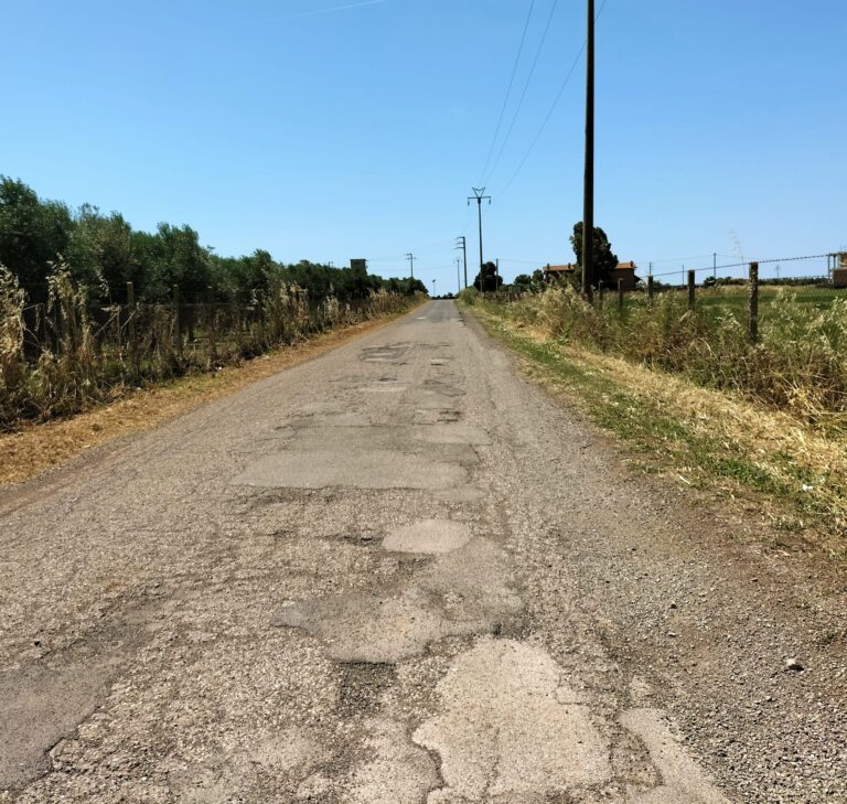 Strade rurali abbandonate