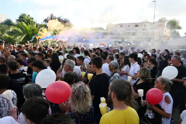 Omicidio Primavalle, fiaccolata           in ricordo di Michelle