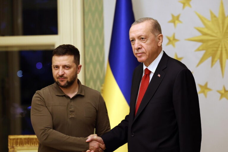 Colloquio Erdogan-Zelensky              per risolvere la crisi del grano