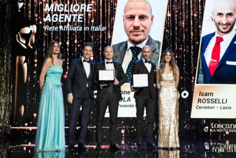 Mercato immobiliare a Cerveteri, Isam Rosselli della Toscano premiato come miglior agente d’Italia
