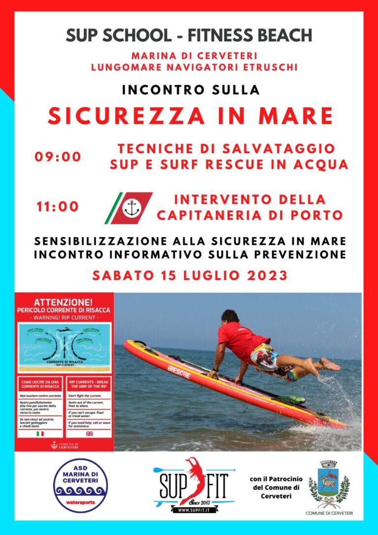 Sicurezza in mare, a Campo di Mare tecniche di salvataggio in acqua Interverrà la Capitaneria di Porto