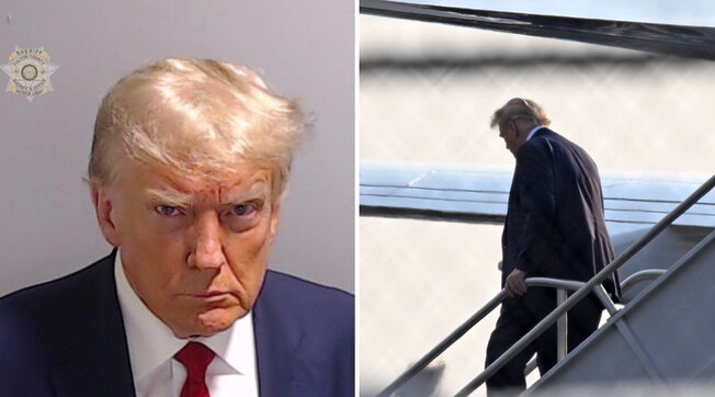 Trump si è costituito ad Atlanta: l’arresto, poi la foto segnaletica