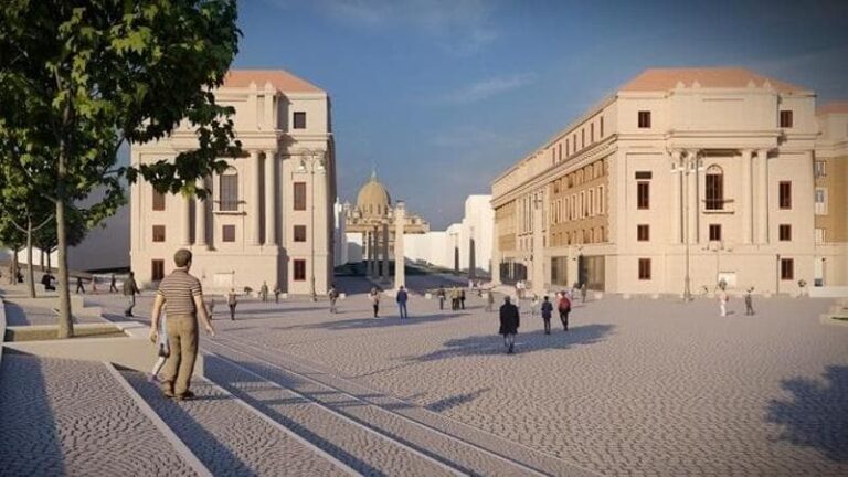 Giubileo, Piazza Pia: da domani inizio cantiere e nuova viabilità