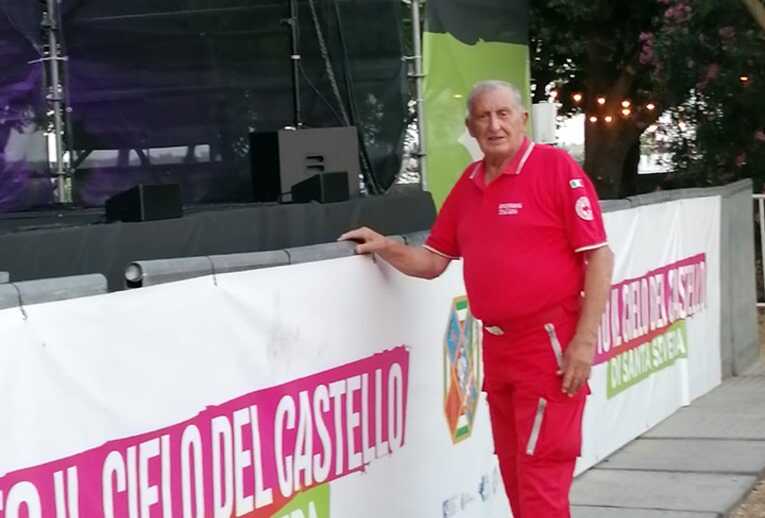 “Nozze d’oro” di Efisio Corriga in Croce Rossa Santa Severa Una vita   nel volontariato