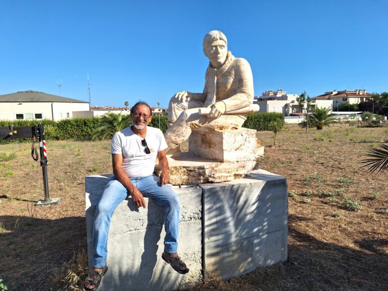 Una scultura per Angelo Vassallo