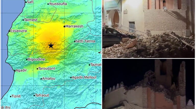 Terremoto di magnitudo 7 in Marocco: oltre mille morti, centinaia i feriti