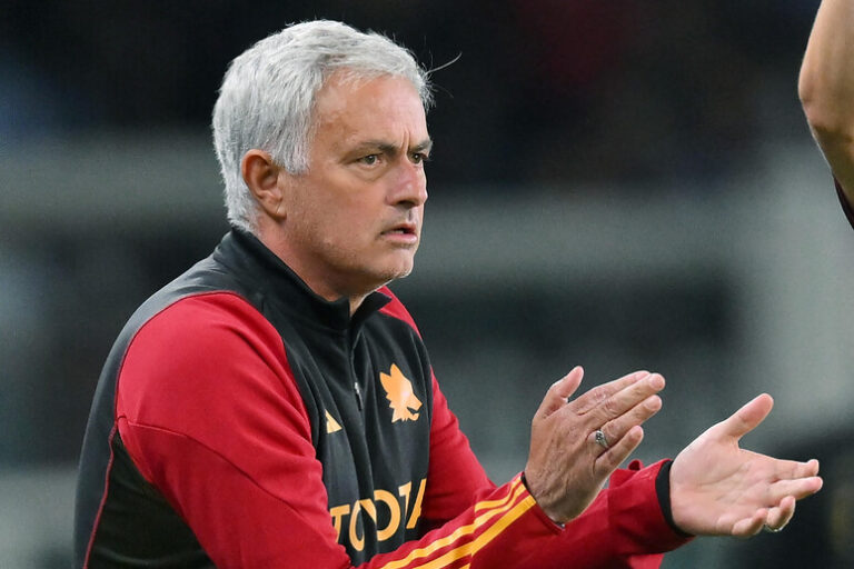 Calcio, parla Mourinho: “La Roma mi è piaciuta, il risultato no”