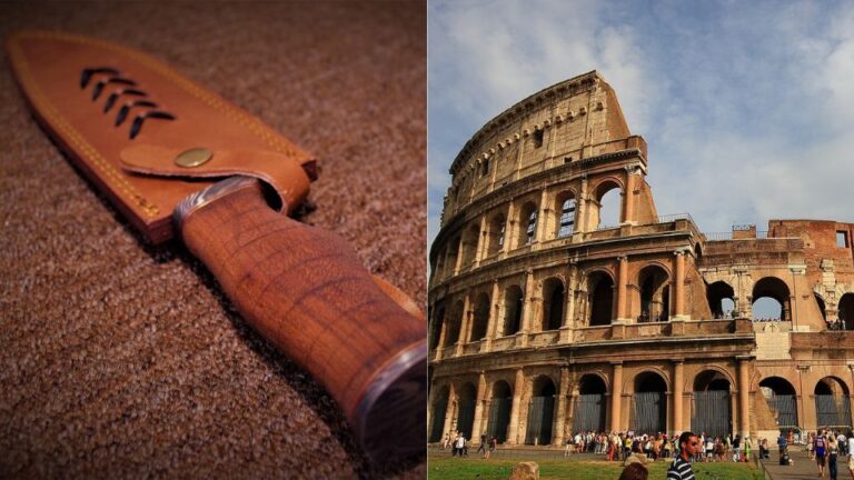 Tensione al Colosseo, turista tedesco prova a entrare con un coltello da cacciatore