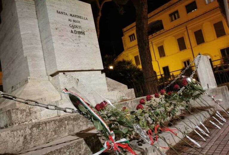 Santa Marinella – Commemorazione istituzionale per la strage del 7 Settembre 1943, 80° anniversario