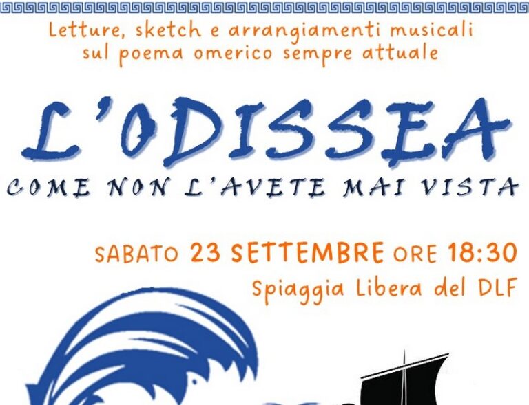 “L’Odissea…come non l’avete mai vista” grazie all’associazione Nuova Acropoli