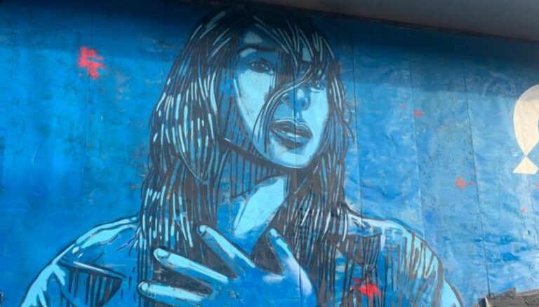 A Roma un gigantesco murale dedicato a tutte le vittime del lavoro