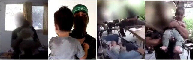 Hamas diffonde un video dei bambini in ostaggio