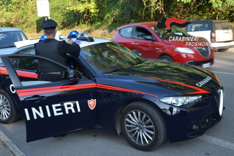 Ferentino: a passeggio nonostante i domiciliari, arrestato 36enne