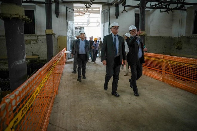 Città delle Arti, sopralluogo all’ex Mattatoio