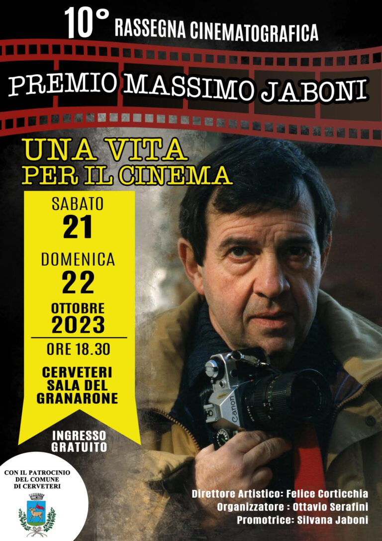 Massimo Jaboni: una vita per il cinema