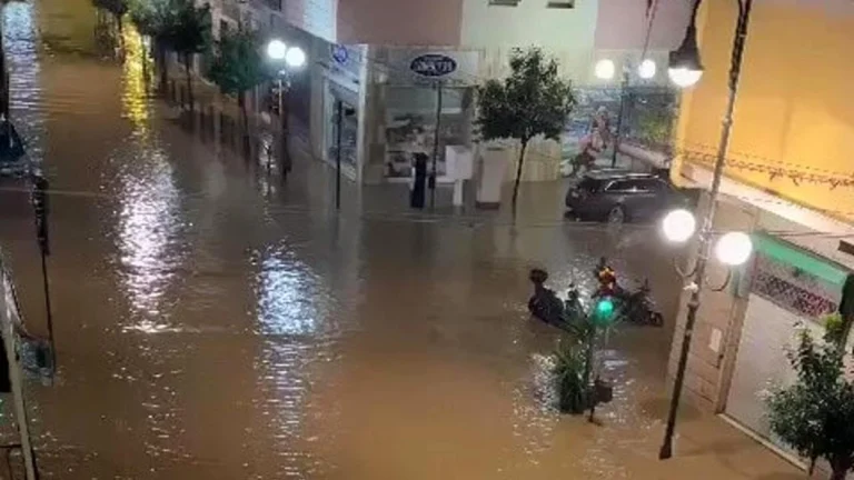 Maltempo, allagamenti in Liguria