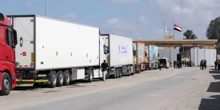 Usa: Altri 15 camion di aiuti in viaggio verso Gaza