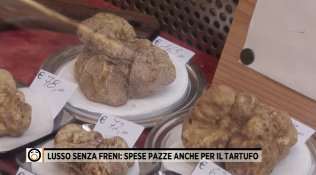 Mercato del lusso, spese pazze per il tartufo che va dai 500 ai 600 euro l’etto
