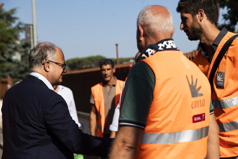 Il sindaco Gualtieri a neoassunti Ama:            “Con voi la città farà un salto”