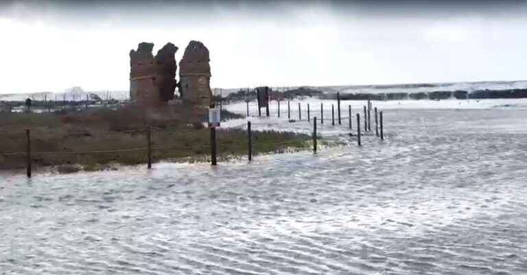 La Torre Flavia è in pericolo