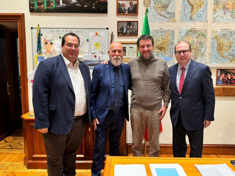 Il Sindaco Tedesco dal ministro Salvini: “Confermata l’attenzione su Civitavecchia”