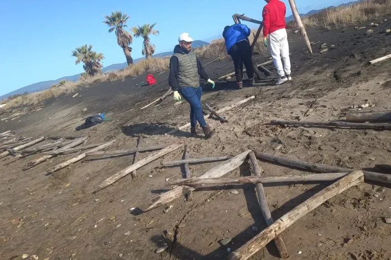 L’acqua del mare è entrata in Palude