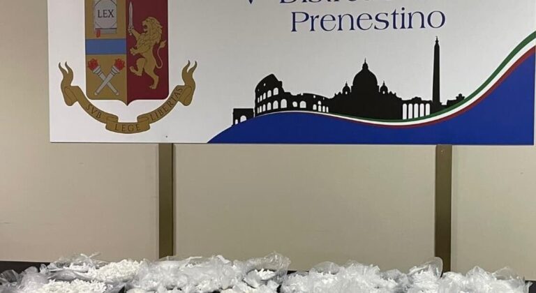 Spaccio al Quarticciolo: il figlio di un attore romano fermato con tremila dosi di cocaina