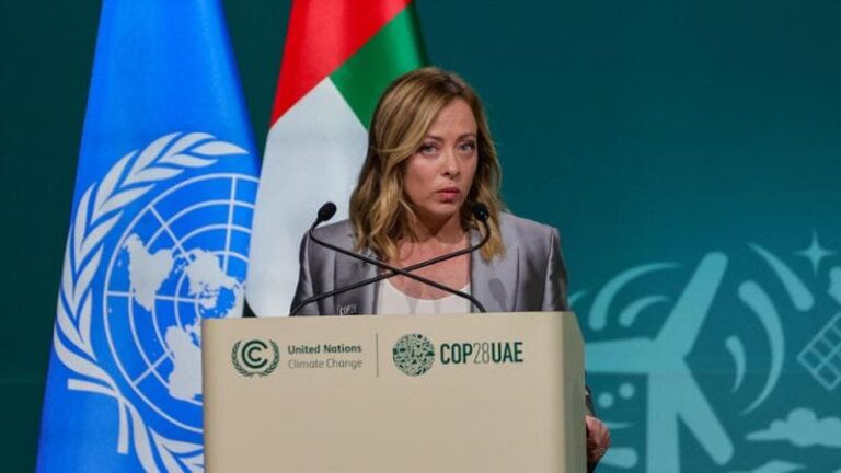 Cop28, Meloni: “Obiettivi lontani, serve una svolta ma non ideologica” 