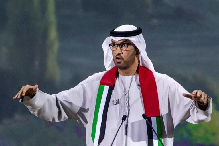 Cop28, bufera su audio del presidente Al Jaber: senza petrolio si torna alle caverne