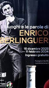 Mattatoio: a 100 anni dalla nascita, una mostra ricorda Enrico Berlinguer