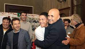 Il C.t Spalletti visita il Buon Pastore