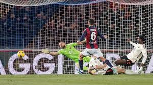 Il Bologna si prende il quarto posto,   la Roma sconfitta 2-0