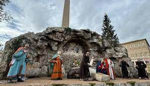 Il Presepe di San Pietro,                   con un piccolo errore