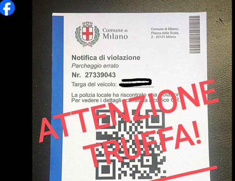 False multe a Milano, il Comune:    “Non pagate, è una truffa”
